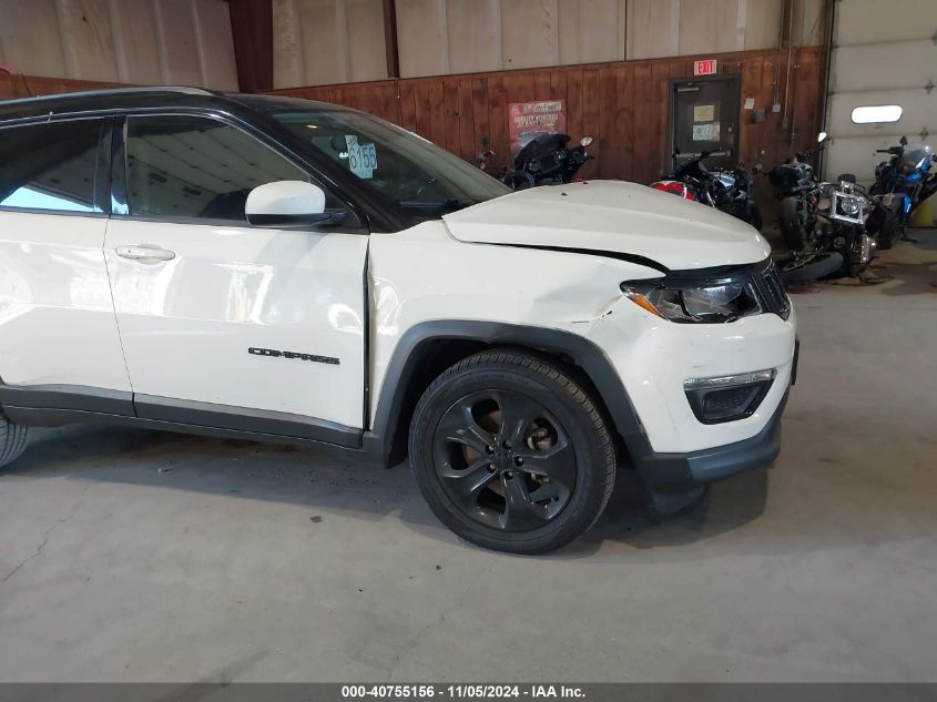 2018 Jeep Compass Altitude Fwd VIN: 3C4NJCBB1JT460890 Lot: 40755156