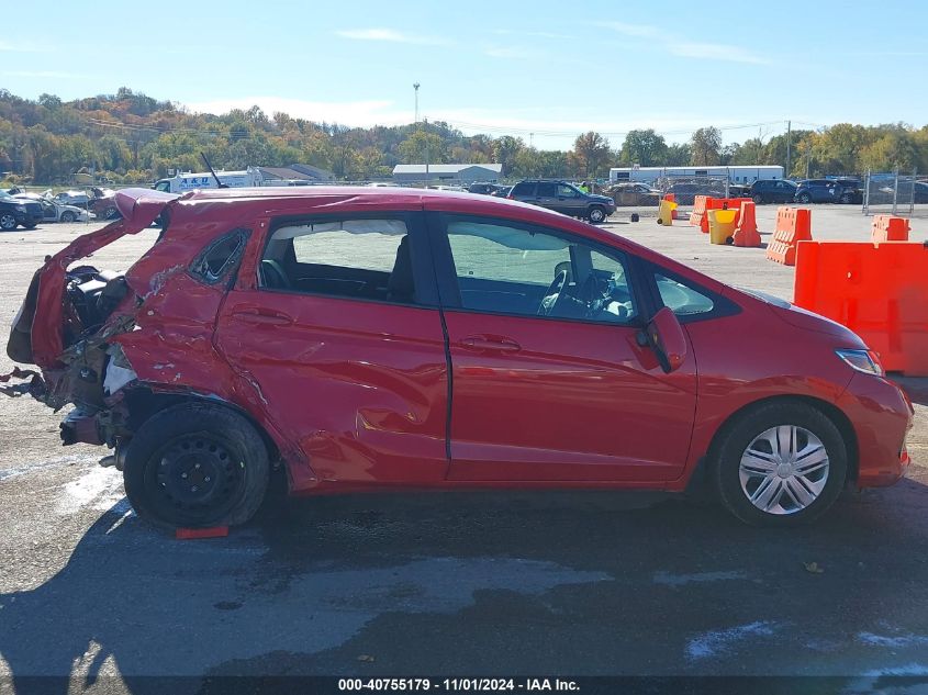 2018 Honda Fit Lx VIN: 3HGGK5H58JM709748 Lot: 40755179