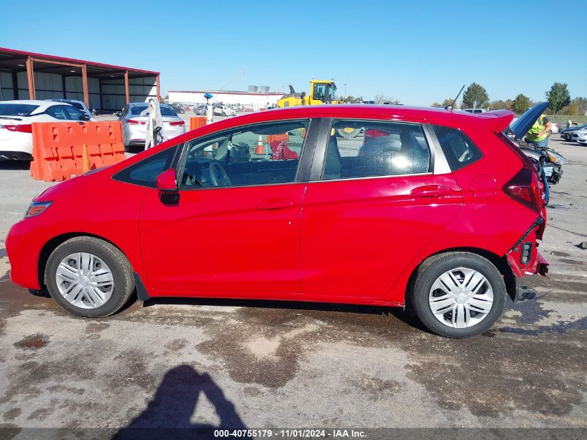 2018 Honda Fit Lx VIN: 3HGGK5H58JM709748 Lot: 40755179