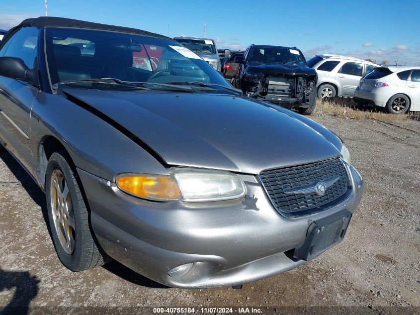 1999 Chrysler Sebring Jxi VIN: 3C3EL55H8XT571486 Lot: 40755184