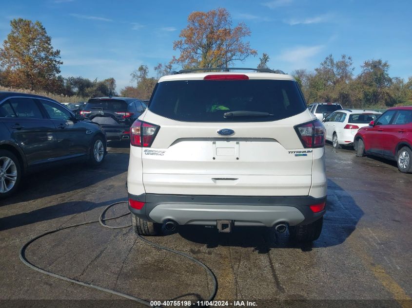 2017 Ford Escape Titanium VIN: 1FMCU9J93HUE86953 Lot: 40755198