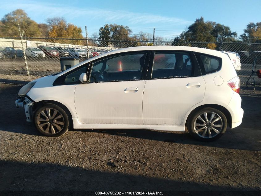 2013 Honda Fit Sport VIN: JHMGE8H69DC068081 Lot: 40755202