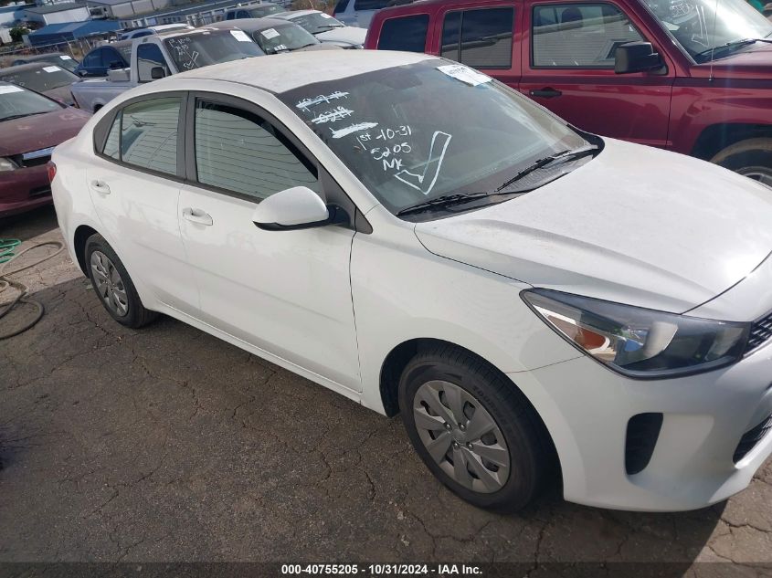 2019 Kia Rio Lx VIN: 3KPA24AB0KE210758 Lot: 40755205