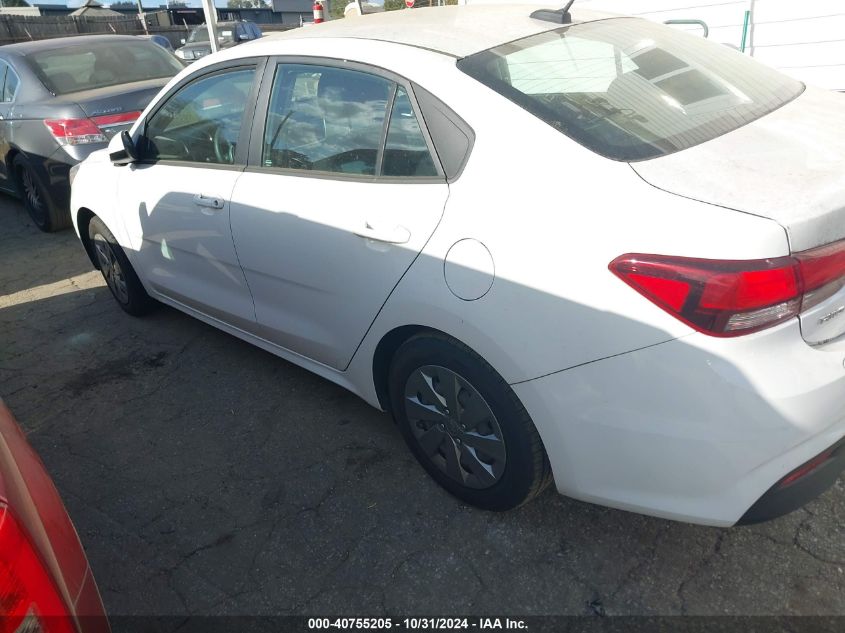 2019 Kia Rio Lx VIN: 3KPA24AB0KE210758 Lot: 40755205