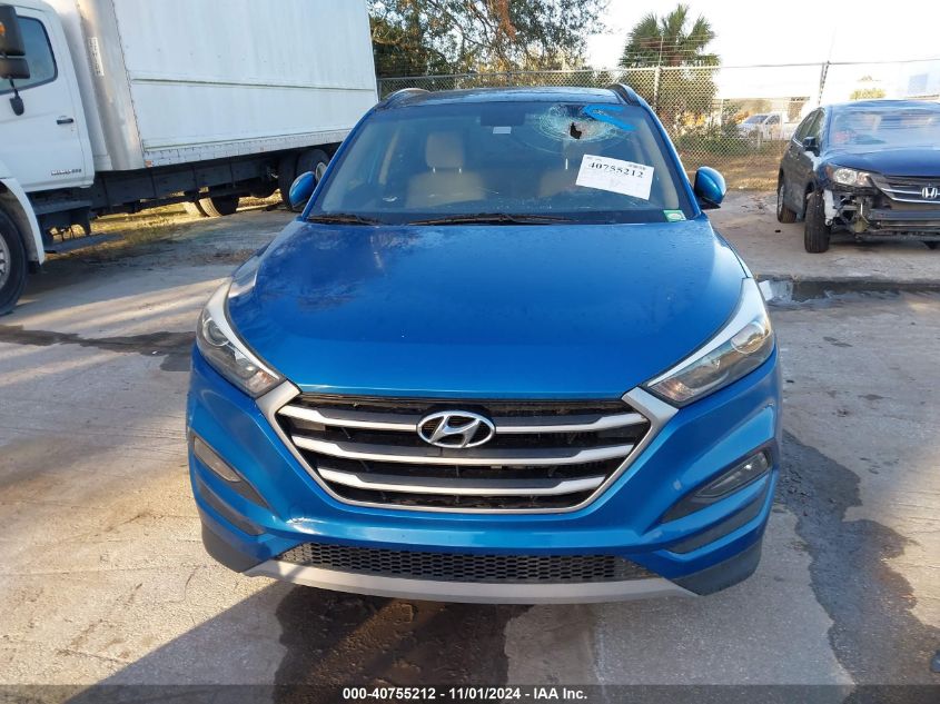 2018 Hyundai Tucson Value VIN: KM8J33A28JU819325 Lot: 40755212