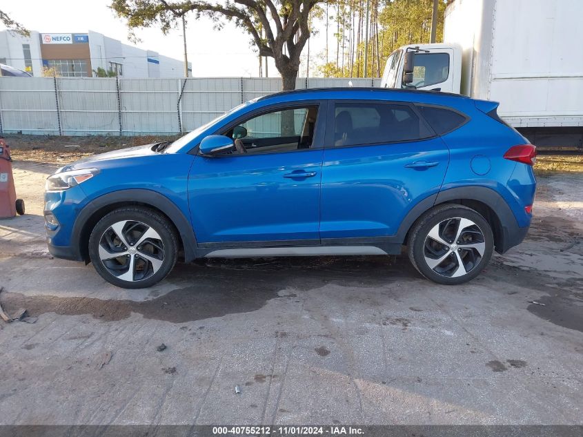 2018 Hyundai Tucson Value VIN: KM8J33A28JU819325 Lot: 40755212