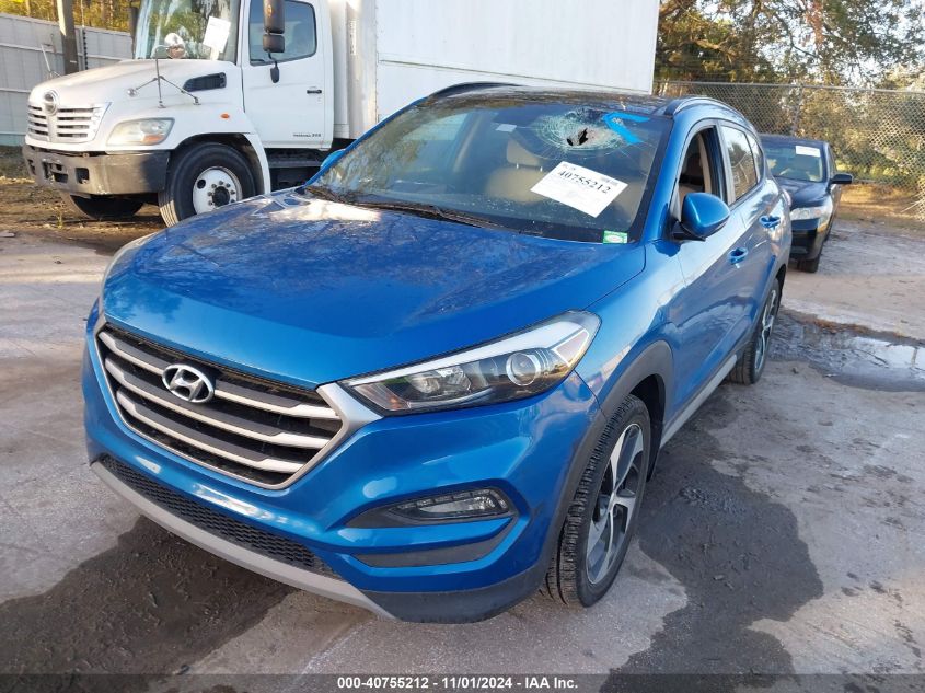 2018 Hyundai Tucson Value VIN: KM8J33A28JU819325 Lot: 40755212