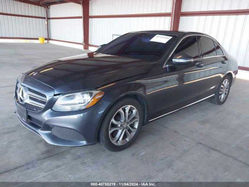 VIN 55SWF4JB5FU088486 2015 Mercedes-Benz C 300, Lux... no.2