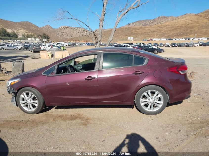 2017 Kia Forte Lx VIN: 3KPFK4A75HE095178 Lot: 40755224