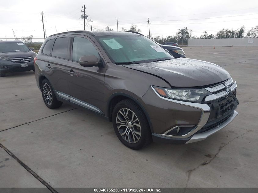 VIN JA4AD3A37GZ047917 2016 Mitsubishi Outlander, Sel no.1