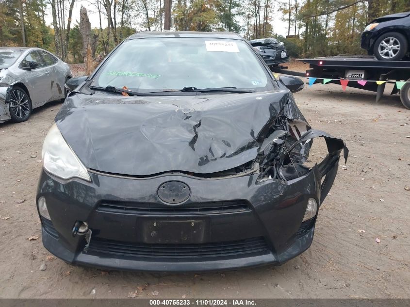 2013 Toyota Prius C Two VIN: JTDKDTB31D1051187 Lot: 40755233