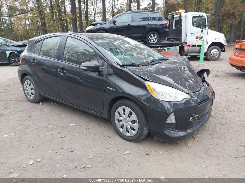 VIN JTDKDTB31D1051187 2013 Toyota Prius, C Two no.1