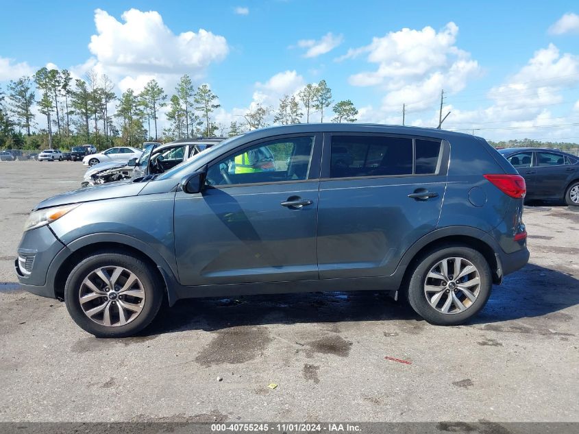 2015 Kia Sportage Lx VIN: KNDPB3AC7F7677274 Lot: 40755245