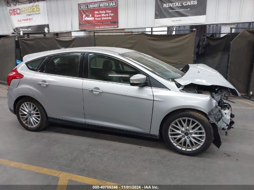 2014 Ford Focus Titanium VIN: 1FADP3N25EL342256 Lot: 40755246