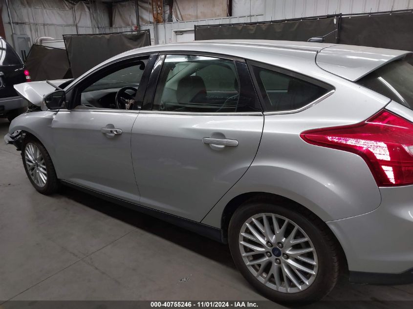 2014 Ford Focus Titanium VIN: 1FADP3N25EL342256 Lot: 40755246