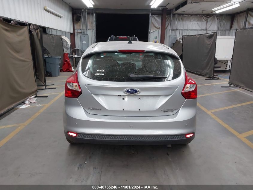 2014 Ford Focus Titanium VIN: 1FADP3N25EL342256 Lot: 40755246