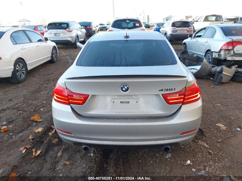 2015 BMW 435I xDrive VIN: WBA3R5C5XFK371491 Lot: 40755251