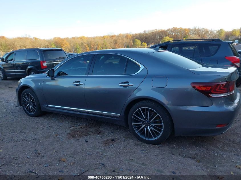 2013 Lexus Ls 460 VIN: JTHBL5EF7D5116572 Lot: 40755260