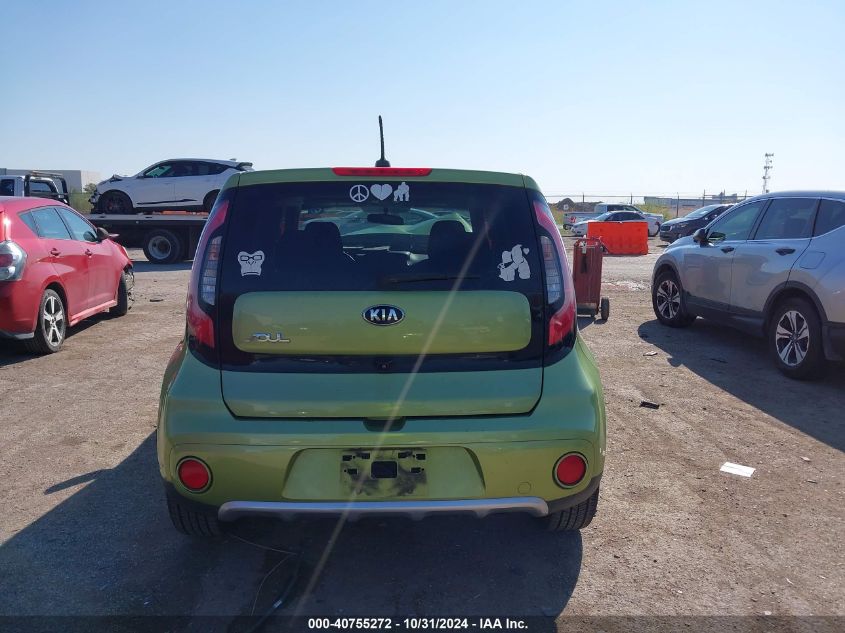 2017 Kia Soul + VIN: KNDJP3A53H7881405 Lot: 40755272