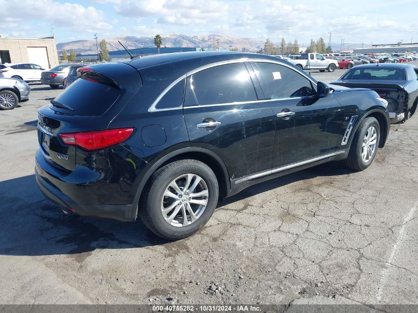 VIN JN8CS1MU8FM381595 2015 INFINITI QX70 no.4