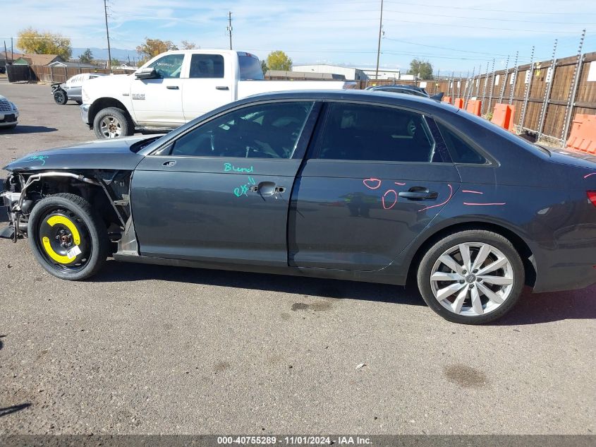 2017 Audi A4 2.0T Premium VIN: WAUANAF46HN006340 Lot: 40755289