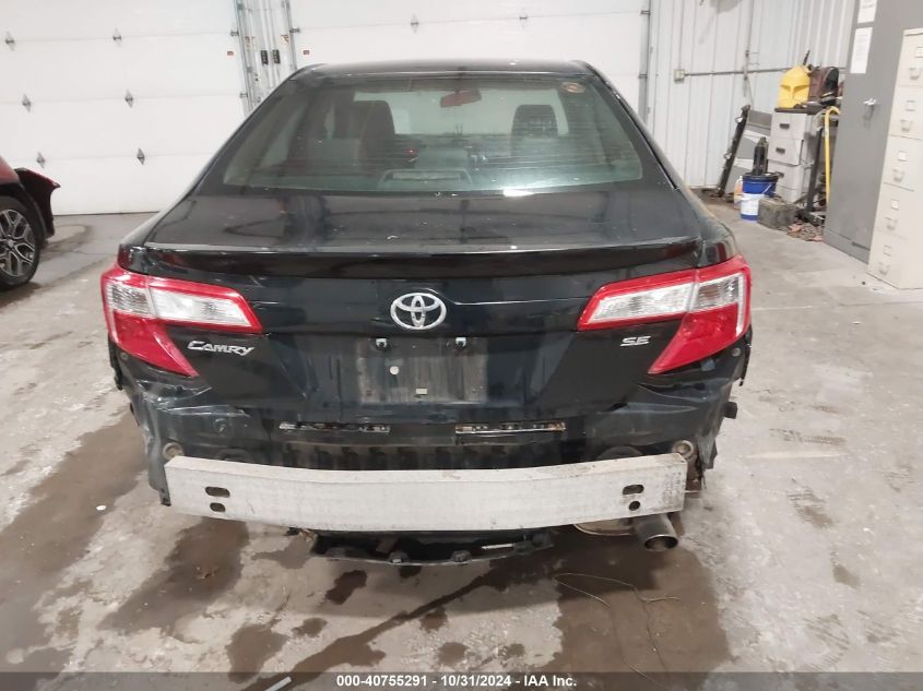 2013 Toyota Camry Se VIN: 4T1BF1FK5DU672040 Lot: 40755291