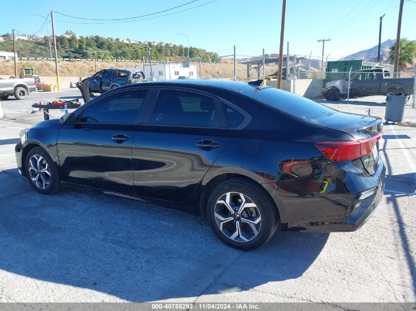 2019 Kia Forte Lxs VIN: 3KPF24AD3KE020606 Lot: 40755293