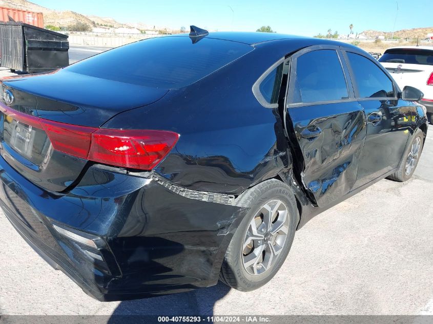 2019 Kia Forte Lxs VIN: 3KPF24AD3KE020606 Lot: 40755293