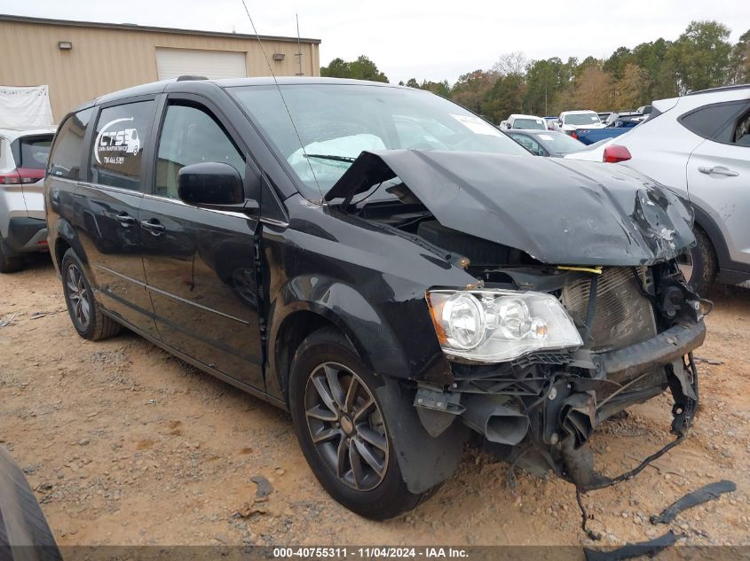 2017 Dodge Grand Caravan Sxt VIN: 2C4RDGCG5HR862712 Lot: 40755311