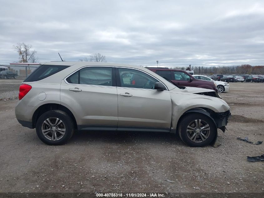 2013 Chevrolet Equinox Ls VIN: 1GNFLCEK7DZ123560 Lot: 40755318