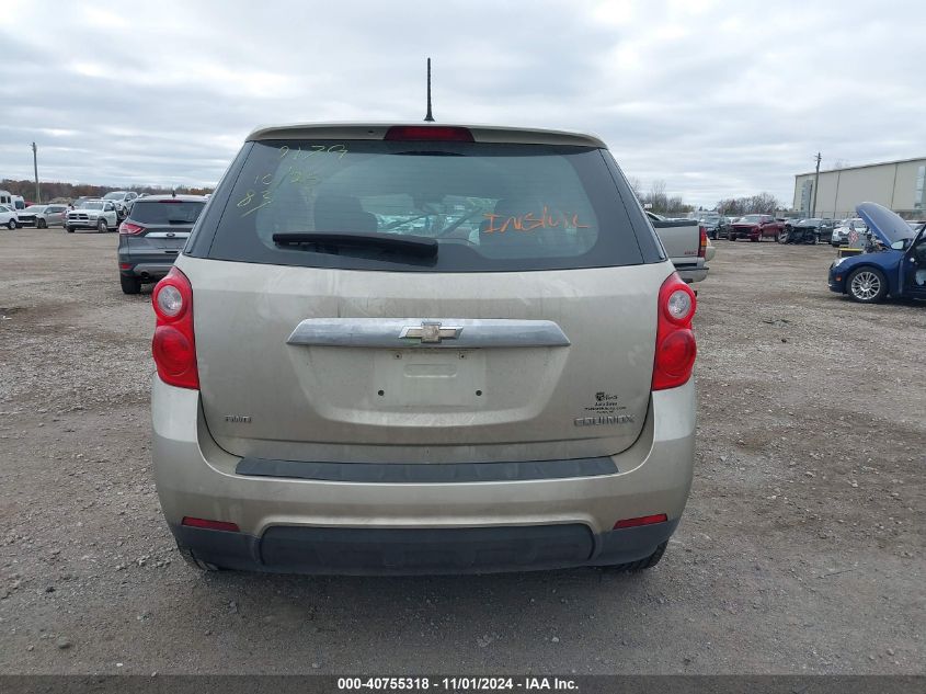 2013 Chevrolet Equinox Ls VIN: 1GNFLCEK7DZ123560 Lot: 40755318