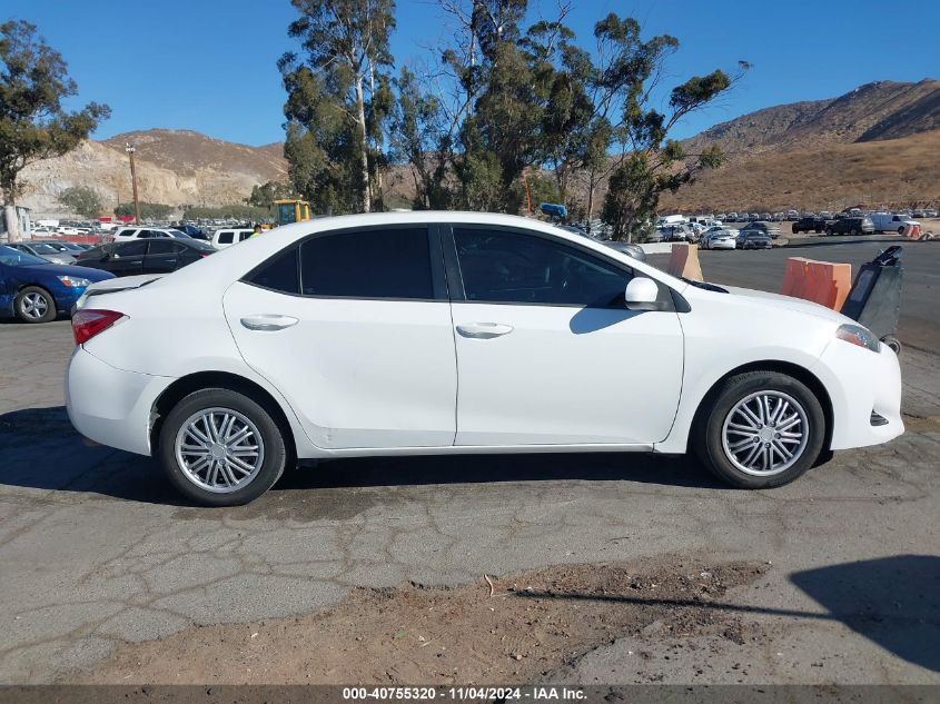 2018 Toyota Corolla Le VIN: 5YFBURHE5JP811141 Lot: 40755320