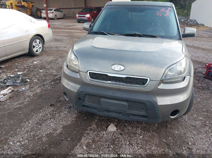 2010 Kia Soul + VIN: KNDJT2A25A7033334 Lot: 40755330