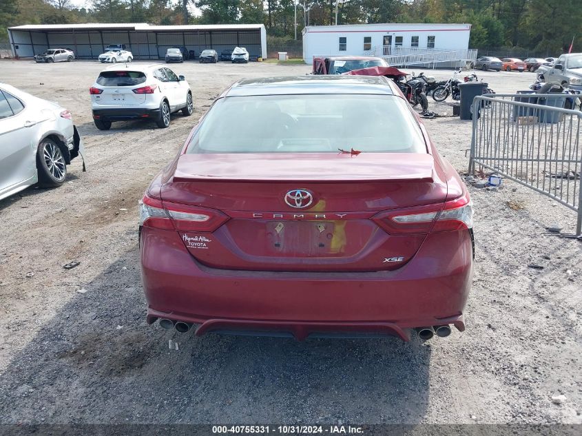 2018 Toyota Camry Xse VIN: 4T1B61HK4JU596562 Lot: 40755331