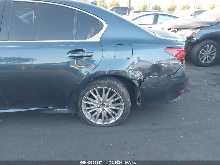 2013 Lexus Gs 450H VIN: JTHBS1BL8D5006166 Lot: 40755337