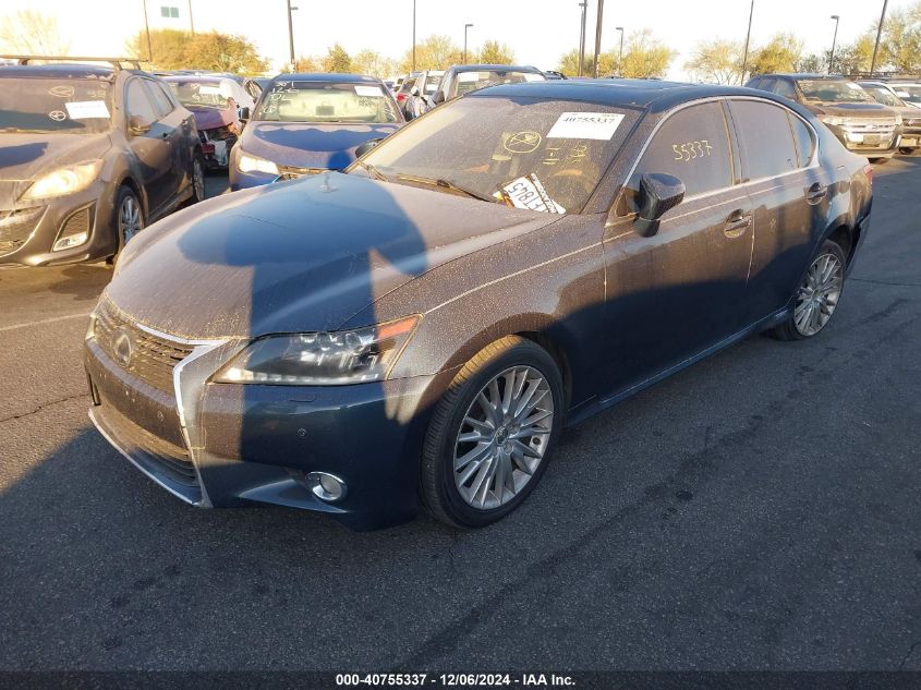 VIN JTHBS1BL8D5006166 2013 Lexus GS, 450H no.2