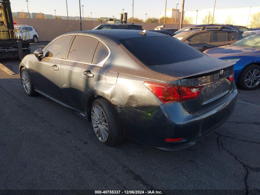 VIN JTHBS1BL8D5006166 2013 Lexus GS, 450H no.3