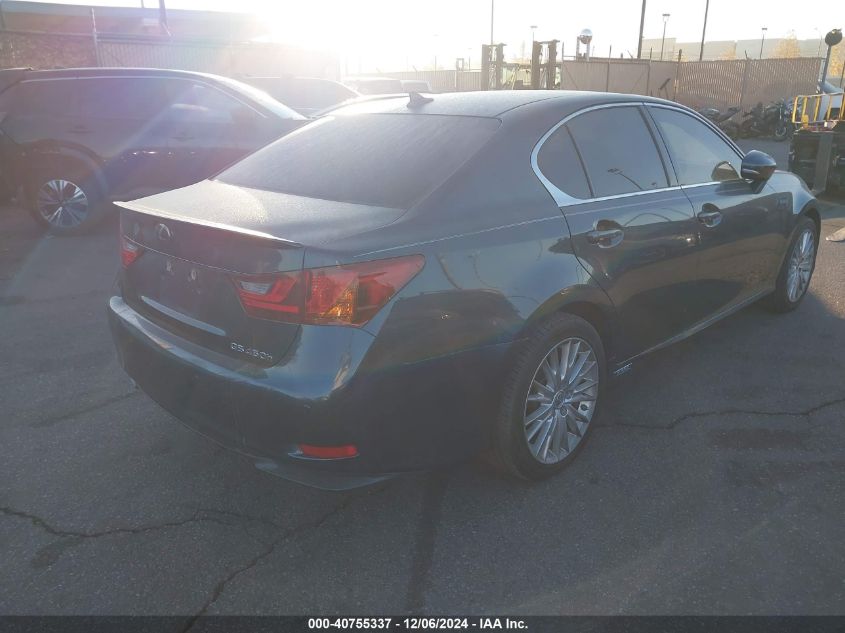 VIN JTHBS1BL8D5006166 2013 Lexus GS, 450H no.4