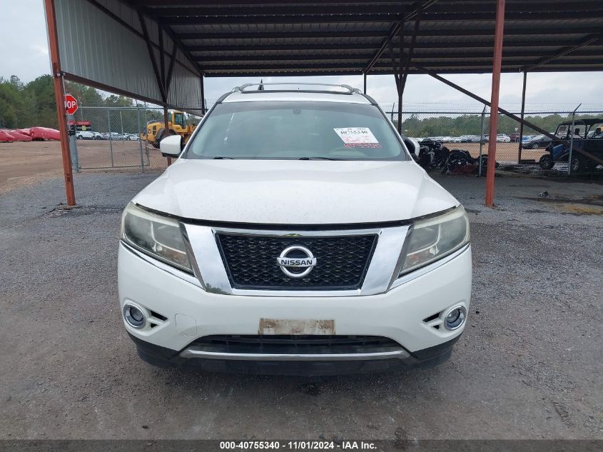 2013 Nissan Pathfinder Platinum VIN: 5N1AR2MNXDC663166 Lot: 40755340