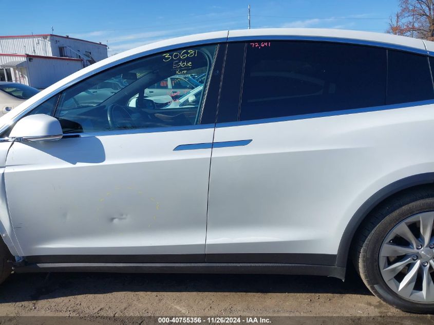 2020 Tesla Model X Long Range Dual Motor All-Wheel Drive/Long Range Plus Dual Motor All-Wheel Drive VIN: 5YJXCDE23LF248871 Lot: 40755356