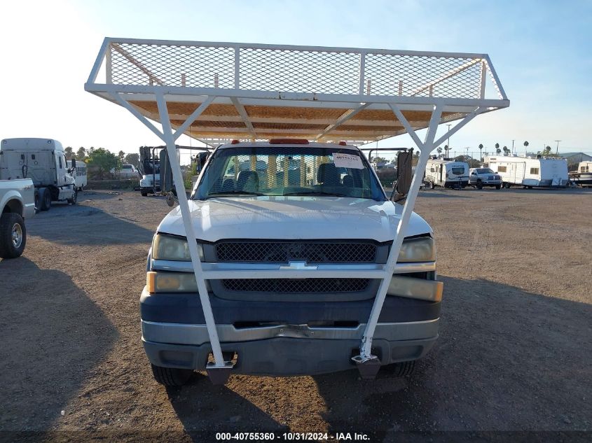 2004 Chevrolet Silverado 3500 Chassis Work Truck VIN: 1GBJC34U14E215409 Lot: 40755360