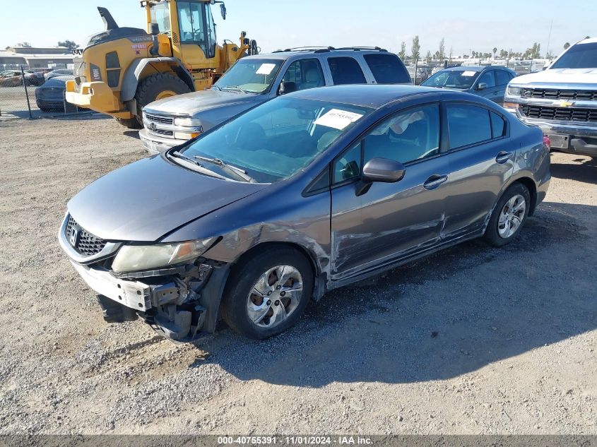 VIN 2HGFB2F50FH545365 2015 Honda Civic, LX no.2