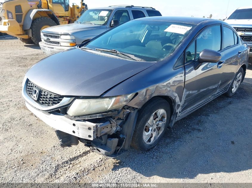 VIN 2HGFB2F50FH545365 2015 Honda Civic, LX no.6