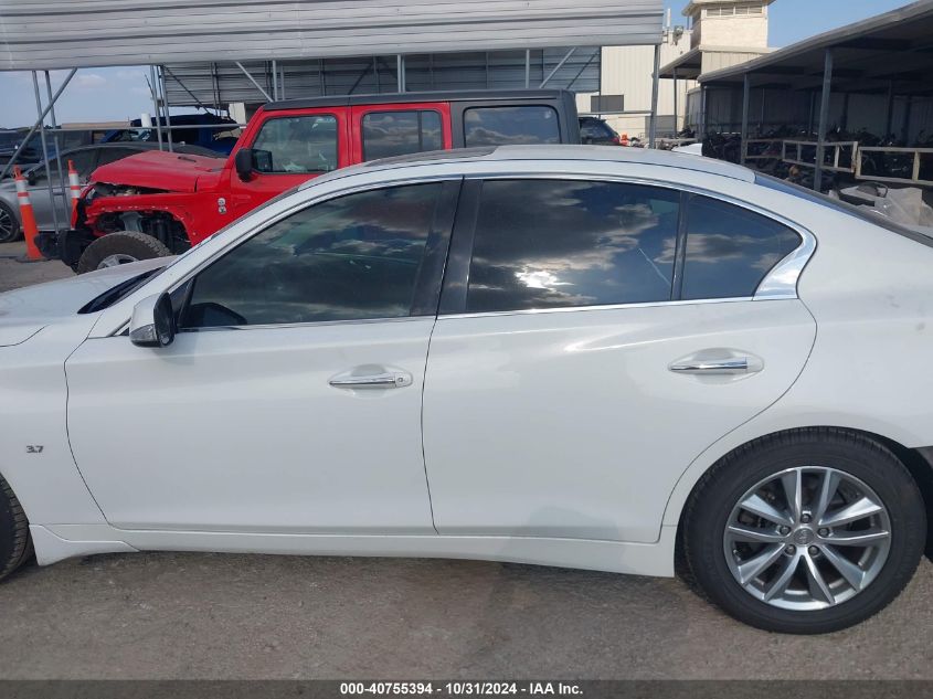 2014 Infiniti Q50 Premium VIN: JN1BV7AP7EM676804 Lot: 40755394