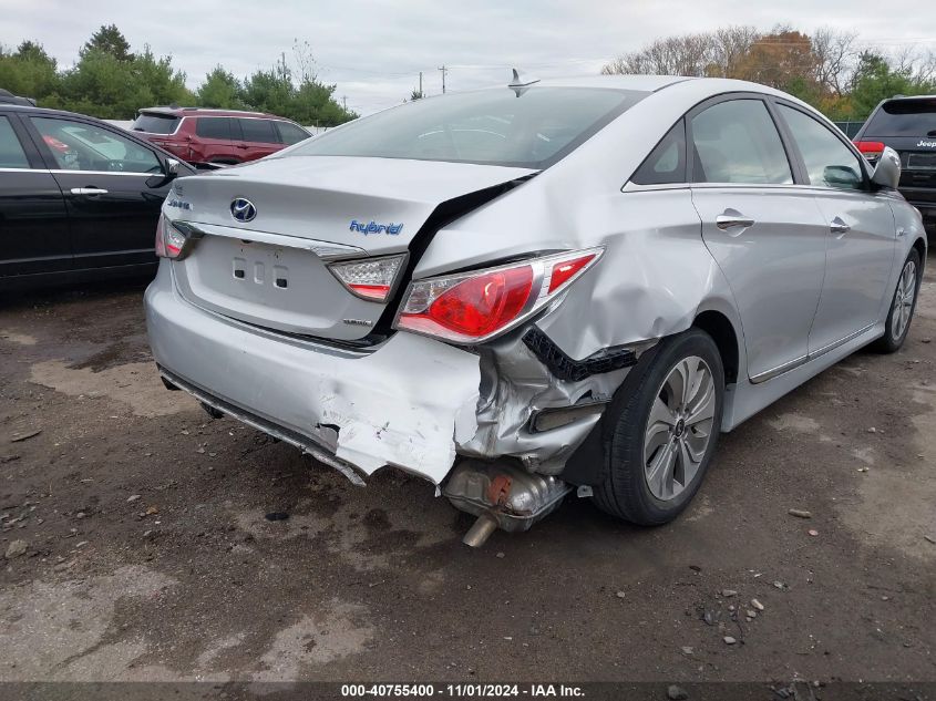 2013 Hyundai Sonata Hybrid Limited VIN: KMHEC4A41DA097954 Lot: 40755400