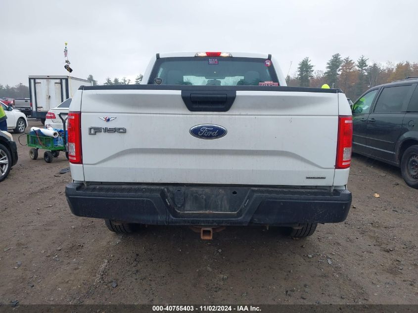 2015 Ford F-150 Xl VIN: 1FTEW1E84FFC10485 Lot: 40755403