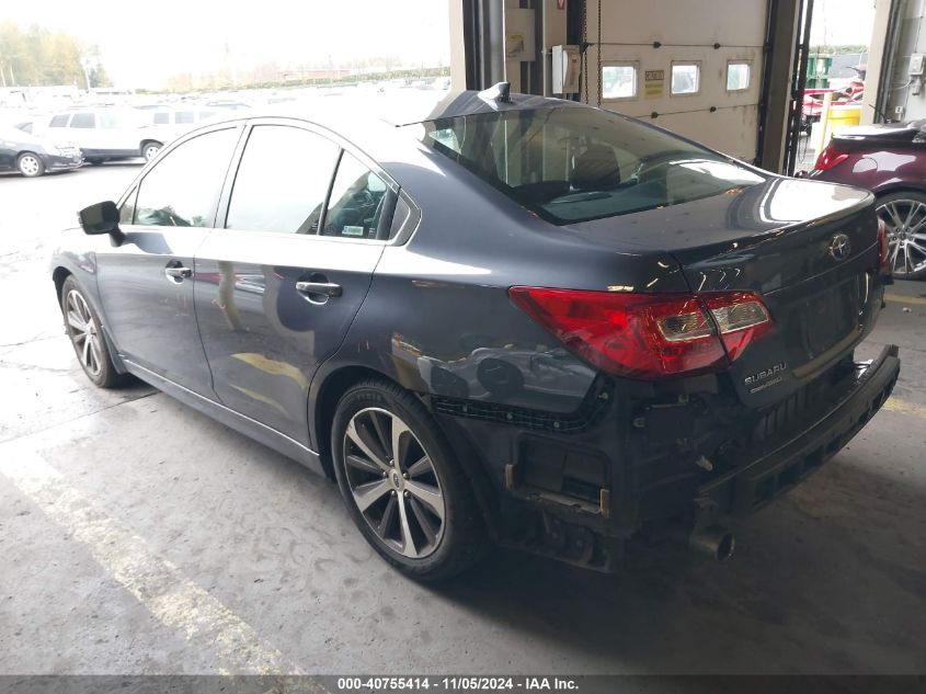 2017 Subaru Legacy 2.5I Limited VIN: 4S3BNAN69H3049107 Lot: 40755414