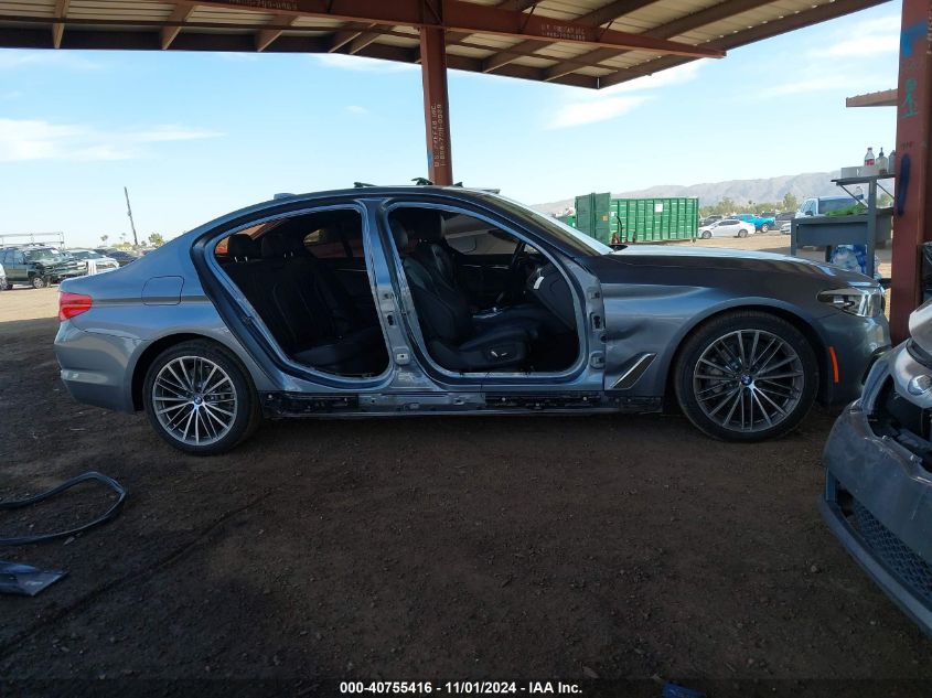 2019 BMW 540I VIN: WBAJE5C55KBM76887