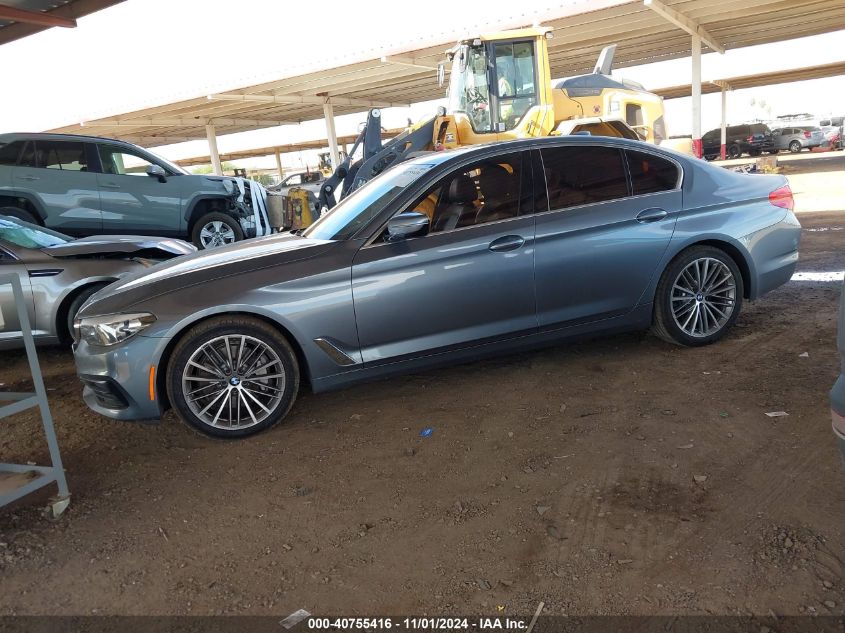 VIN WBAJE5C55KBM76887 2019 BMW 5 Series, 540I no.2