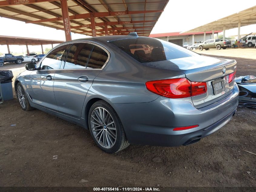 VIN WBAJE5C55KBM76887 2019 BMW 5 Series, 540I no.3